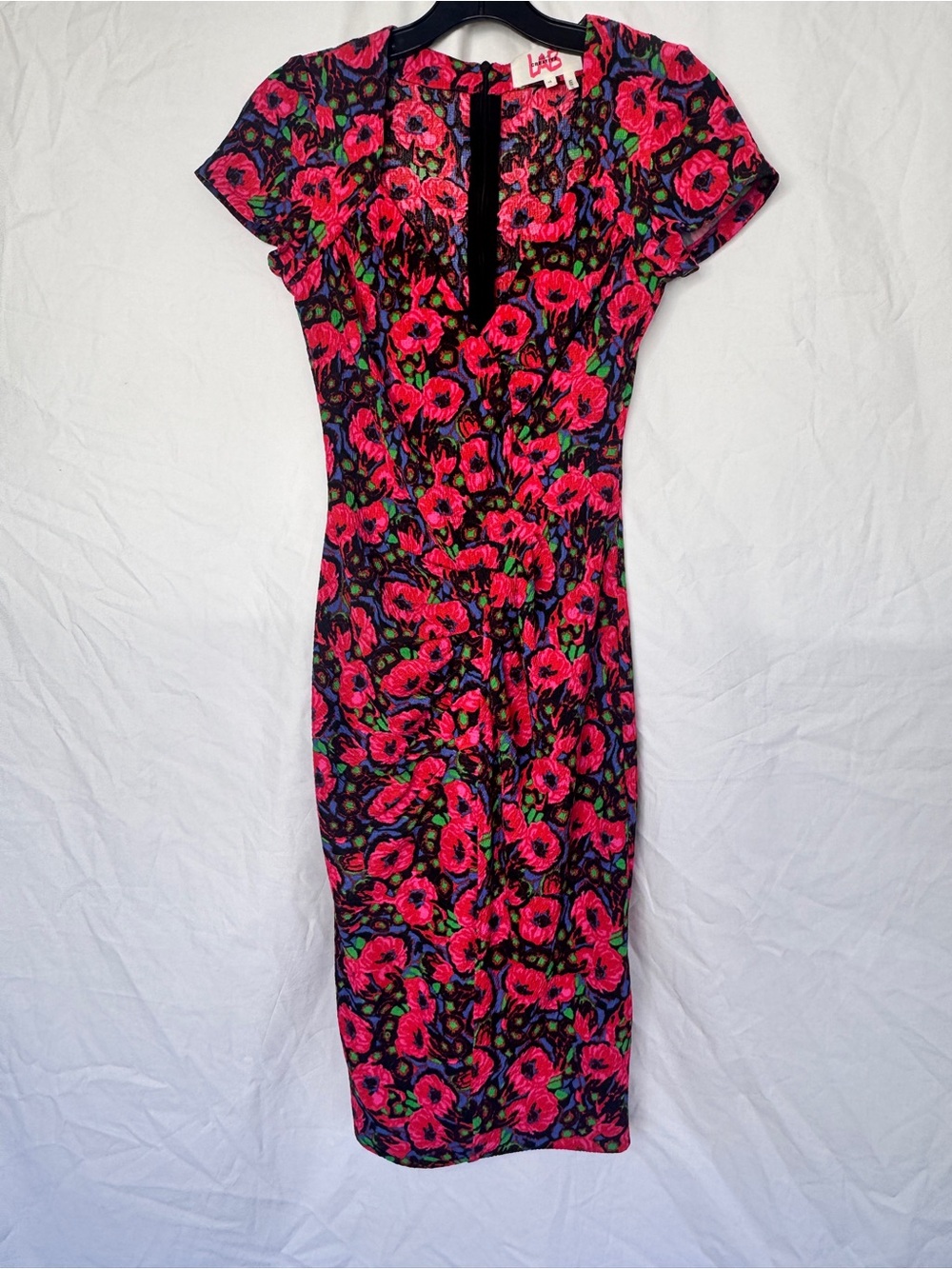 ba&sh Diane Dress in Vibrant Floral Print